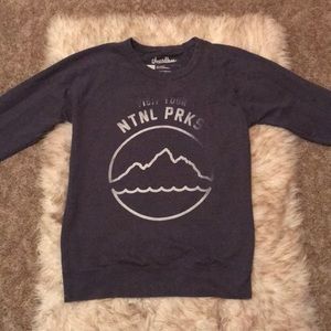 “Visit your Ntnl Prks” sweatshirt